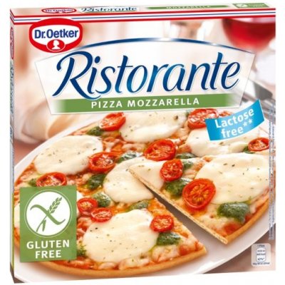Dr. Oetker Ristorante Pizza Mozzarella bez lepku 370 g – Zboží Dáma