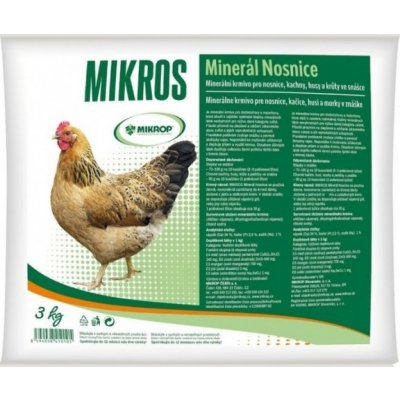 Mikrop MIKROS nosnice - minerály 3 kg – Zbozi.Blesk.cz