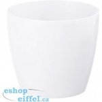 Lepaso Plastový květináč Magnolia Jersey 360 mm bílý – Sleviste.cz