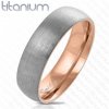 Prsteny Spikes USA Pánský snubní prsten titan TT1041 6