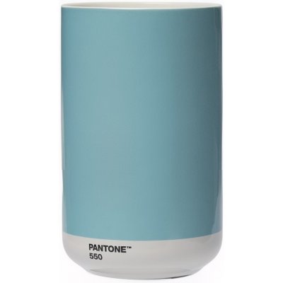 Světle modrá keramická váza Pantone Light Blue 550 17 cm – Hledejceny.cz