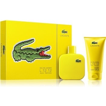 Lacoste Eau De L.12.12 Jaune EDT 100 ml + sprchový gel 150 ml dárková sada