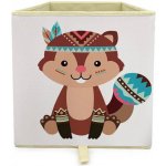 Dream Creations Látkový box veverka Indián 33x33x37 cm – Zboží Mobilmania