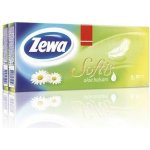 Zewa Softis Balsam papírové kapesníčky aloe 3-vrstvé 10 x 9 ks – Zboží Dáma