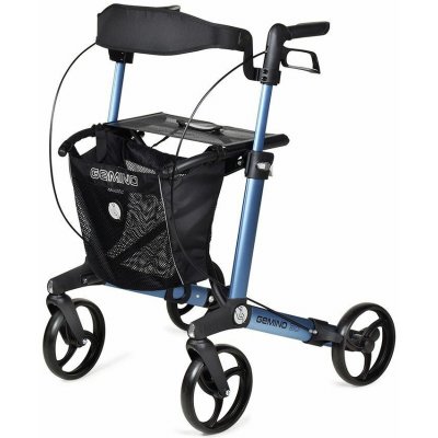 Medicco Gemino 30 M comfort čtyřkolové chodítko odlehčené - modrá – Zboží Dáma
