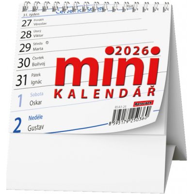 Baloušek Stolní MINI BSA3-26 Baloušek 2026 – Hledejceny.cz