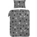 Xpose® povlečení do postýlky tlamičky šedé 100 x 135 cm x cm 40 x 60 x cm – Zboží Dáma