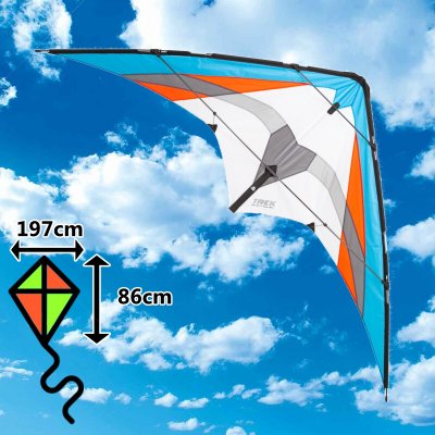 Invento Products & Services sportovní řiditelný drak Trek-Kite 86x197cm SET – Hledejceny.cz