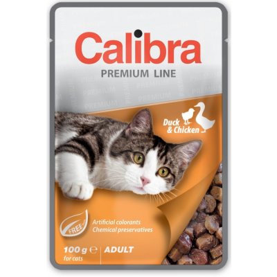 Calibra Premium Adult Duck & Chicken 12 x 100 g – Hledejceny.cz