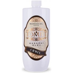 Tomfit masážní olej chmel 1000 ml
