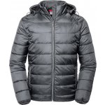 Russell zimní bunda Nano s polstrováním DuPont šedá – Zboží Dáma