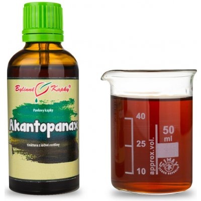 Bylinné kapky Pavlovy bylinné kapky Akantopanax tinktura 50 ml – Hledejceny.cz