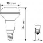 Philips CorePro LEDspot D R50 4,3-60W E14 827 36DLED žárovka 4,3W R50lm – Hledejceny.cz