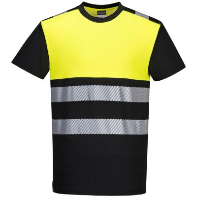 Portwest HI-VIS PW311 Funkční reflexní triko HV žlutá/černá L – Hledejceny.cz