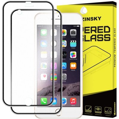 Wozinsky tvrzené sklo iPhone 6S 6 přes celý displej s hliníkovým krytem na zadní část černé A1-07097 – Zboží Živě