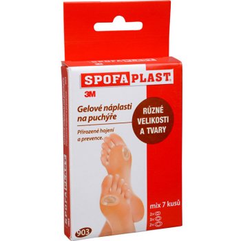 3M Spofaplast 903 Gelové náplasti na puchýře mix 7 ks