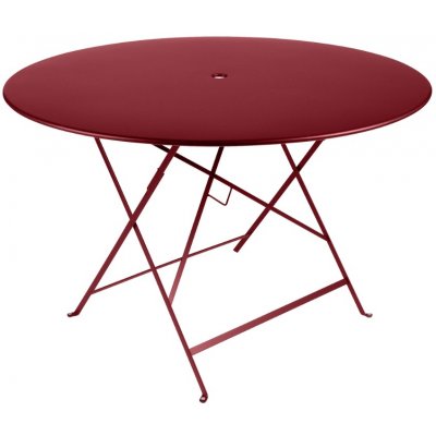 Fermob Bistro 117 cm Červený kovový skládací stůl – Hledejceny.cz