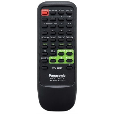 Dálkový ovladač Emerx Panasonic SA-AK23 – Hledejceny.cz