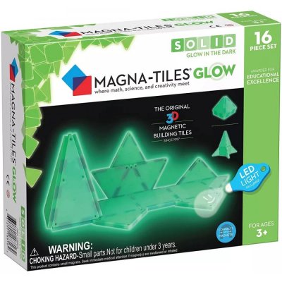 Magna-Tiles zářící ve tmě 16 ks – Zbozi.Blesk.cz