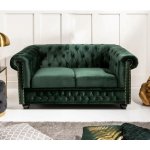 Askont Chesterfield Oxford 2M dark green forest – Zboží Dáma