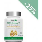 Tiens Omega-11 a Omega-3 60 kapslí x 780 mg – Hledejceny.cz
