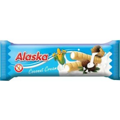 Alaska kukuřičné trubičky kokosový krém 18 g – Zboží Dáma