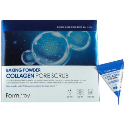 Farmstay Baking Powder Collagen Pore Scrub 7 g – Sleviste.cz