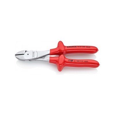 Štípací kleště silové boční 200mm KNIPEX 7407200 - 1000V 7407200 – Zbozi.Blesk.cz