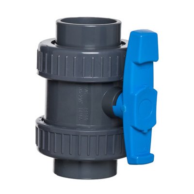 PVC Kulový ventil, 2x lepený spoj, 50 mm – Hledejceny.cz