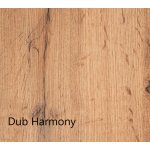 Nábytek Mikulík BRAVO 10 kuchyňská linka 240 cm dub harmony – Hledejceny.cz