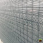 Stínící plachta na plot 90% šedá 160g/m² 1,5x50m – Zboží Mobilmania