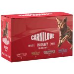 CARNILOVE Cat POUCH GRAVY MULTIPACK 12x 85 g – Hledejceny.cz