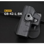 Wosport opaskové holster pro leváky černé – Sleviste.cz