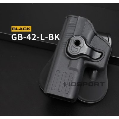 Wosport opaskové holster pro leváky černé – Sleviste.cz