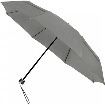 Bristol skládací deštník šedý
