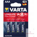 Varta LongLife Max Power AAA 4ks 4703101404 – Sleviste.cz