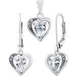 SILVEGO Stříbrný oblíbený set šperků DHAMIR JJJSW157 – Zboží Dáma