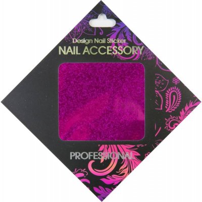 Magnetic Nail Gel Transfer Foil Foil Fuchsia