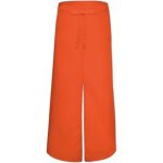 Link Kitchen Wear Bistro zástěra s rozparkem X962 Orange 100x100cm – Hledejceny.cz