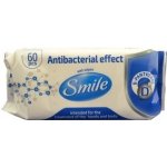 Smile ubrousky vlhčené s antibakteriální efektem 60 ks – Hledejceny.cz