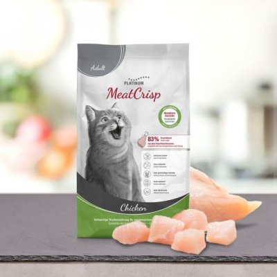 Platinum MeatCrisp Adult Chicken - Kuře pro dospělé kočky 1,5 kg