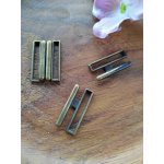 Plavkové zapínání šíře 19 mm kovové barva staromosaz – Zboží Dáma