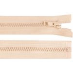 Bundový Kostěný Zip: Šíře 5 mm, Délka 70 cm - 291 béžová světlá – Hledejceny.cz