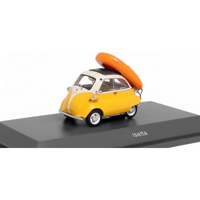 Schuco BMW Isetta 1955 s nafukovacím člunem 1:43