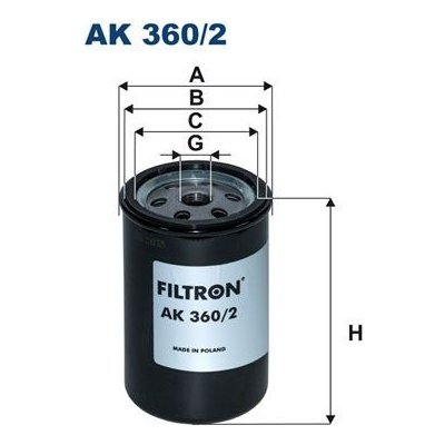 Vzduchový filtr FILTRON AK 360/2 – Hledejceny.cz