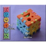 Silikonová forma na marcipán - 3D kostka – Hledejceny.cz