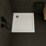 Erga Laos 90 x 90 cm ERG-V06-ACR-9090S-WH-CR – Hledejceny.cz