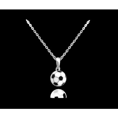 Minet Stříbrný fotbalový míč JMAD0018SN38 – Zbozi.Blesk.cz