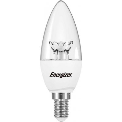 Energizer LED žárovka svíčka 5,9W Eq 40W E14 S8853 clear čirá Teplá bílá – Zbozi.Blesk.cz