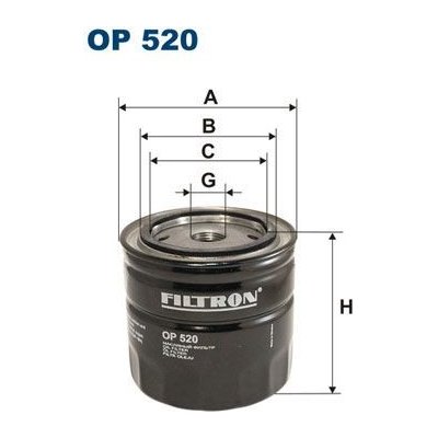 Filtr, pracovní hydraulika FILTRON OP 520 | Zboží Auto